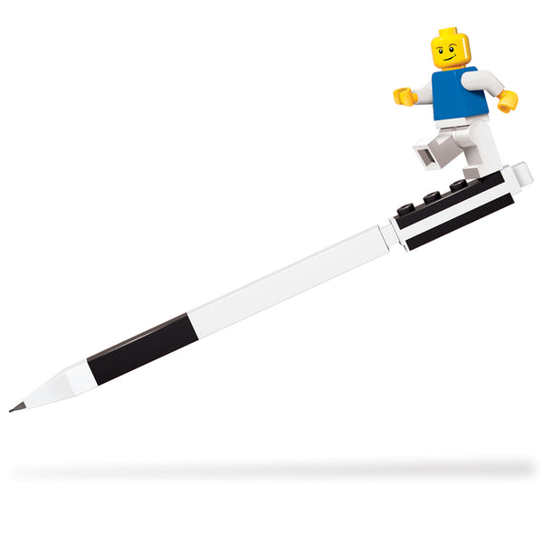LÁPIZ MECH NEGRO Y BLANCO LEGO