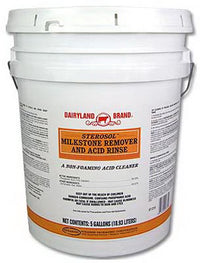 Sterosol Milkstone Remover & Acid Rinse For Dairy Applications, 5-Gals.