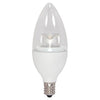 Satco 3.5W LED Candle; 2700K; Candelabra base; 120V