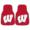 University of Wisconsin Carpet Car Mat Set - 2 Pieces