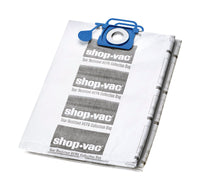 Shop-Vac  12.5 in. L x 0.5 in. W Wet/Dry Vac Bag  12-20 gal. 2 pk
