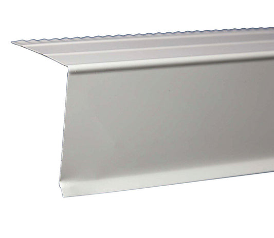 Amerimax 1.5 in. W x 10 ft. L Galvanized Steel Drip Edges White (Pack of 50)