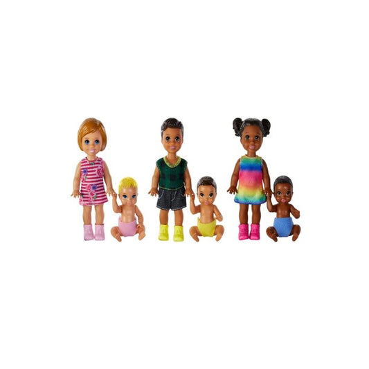 Mattel Barbie Babysitters Doll Plastic 2 pc.