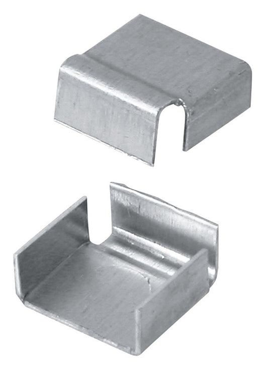 Prime-Line Mill Aluminum Spreader Bar Clip For 5/8 inch 100 pk