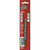 Vermont American 10424 3/8" Reduced Shank High Speed Steel Drill Bits