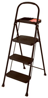 Project Step Stool With Tray, 3-Step, Steel