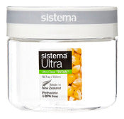 Sistema 51345zs 550ml Ultra Clear Tritan Round Canister