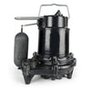 Bomba de sumidero de hierro fundido ECO-FLO de 1/3 hp y 3160 gph