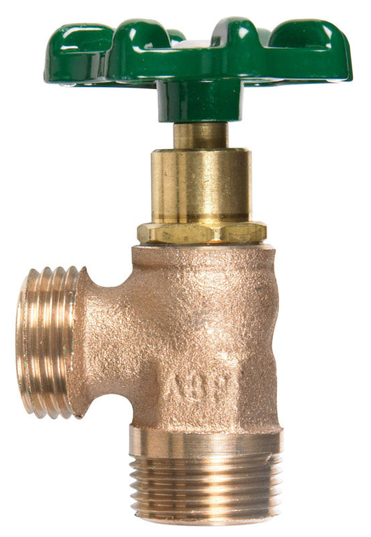 Arrowhead Boiler Drain < 0.25 % Lead 3/4 " Fip X 3/4 " Red Brass