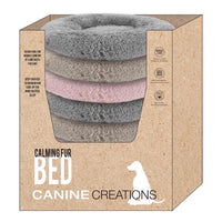 Canine Creations Assorted Calming Pet Bed 30 in. W X 30 in. L (Pack of 10)
