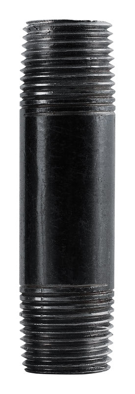 Pipe Decor 1/2 in.   MPT  T Black Steel 18 in.   L Pipe Decor Connector