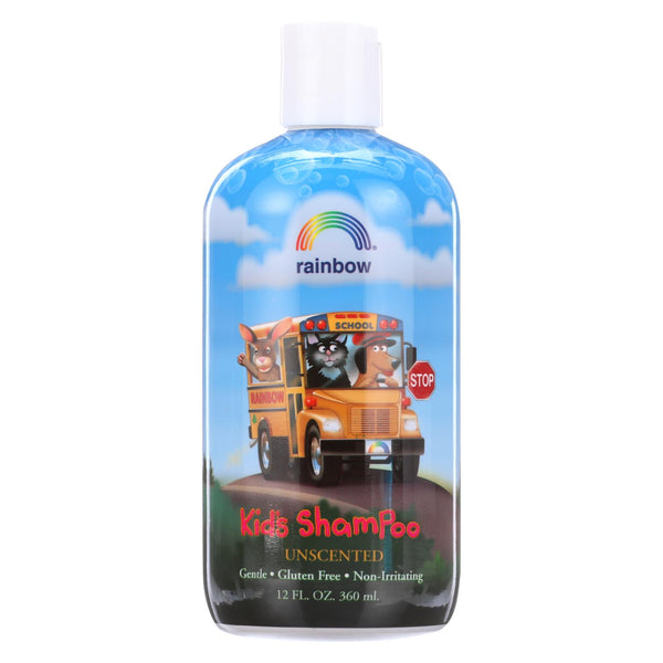 Champú orgánico a base de hierbas para niños sin fragancia Rainbow Research - 12 fl oz