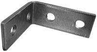 Angle Fitting, 4-Hole Corner, 90 Degree, 3.5 x 1-5/8 x 4-1/8-In.