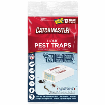 Home Pest Glue Traps, 12-Pk.