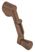 Manija de caja plegable de bronce de ranura universal Prime Line H3960 de 0,75" x 3,813" x 7,438"