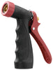 Orbit Metal Black/Red Contractor Threaded Tip Adjustable Pistol Grip Nozzle