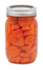 Ball Smooth Sided Regular Mouth Canning Jar 1 pt 12 pk