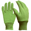 Digz M Jersey Cotton Garden Green Gardening Gloves (Pack of 6)