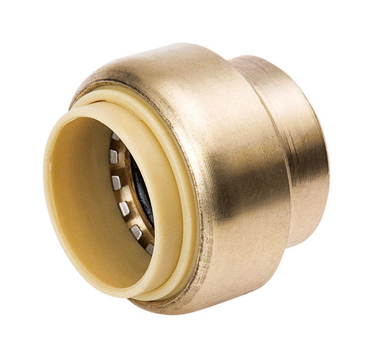 Mueller ProLine Push to Connect 1 in. Push Push Brass Cap