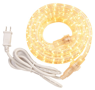 Amertac Iridescent Rope Clear Rope Light 12 ft.