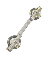 Ben-Mor Gray Clothesline Metal Spacer 10 L x 2 H x 2.25 W in.