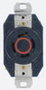 Leviton 20 amps 250 V Faceless Black Outlet L6-20R 1 pk