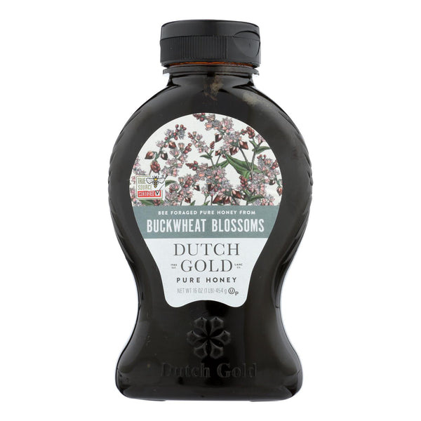 Dutch Gold Honey Buckwheat Honey - Case of 6 - 16 oz.