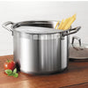 8 Qt Lock-n-Drain Stainless Steel Pasta Cooker