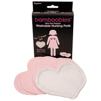 Bamboobies Light pink Heart Cotton Swabs 4 pc