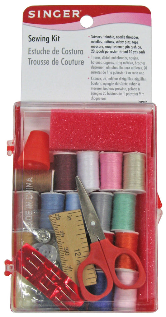 Singer 00279 35 Piece Sewing Kit In Storage Box