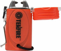 Tekfire Pro Fuel-Free Lighter, Rechargeable, Orange (Pack of 6)