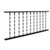 The Village Ironsmith 72 in. H x 28.5 in. W x 1.3 in. L Steel Ornamental Railing (Pack of 4)