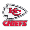 NFL - Kansas City Chiefs Script Heavy Duty Aluminum Color Emblem
