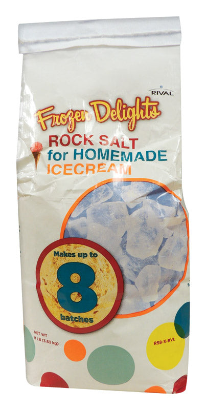 Rival  Frozen Delights  Frozen Delights Rock Salt  8 lb. Bagged