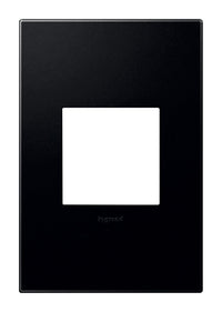 Legrand Adorne Graphite 1 gang Polycarbonate Toggle Screwless Wall Plate 1 each