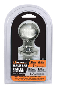 Keeper  Steel  S Hooks  1-7/8 in. 2-1/4 in. Trailer Hitch Ball