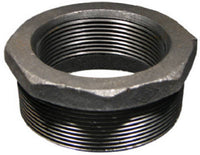 Black Pipe Fitting, Hex Bushing, Malleable Iron Fitting, 3 x 2-In.
