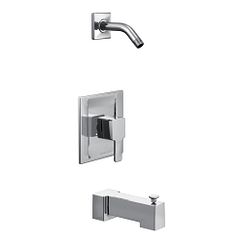 Bañera/ducha cromada Posi-Temp(R)