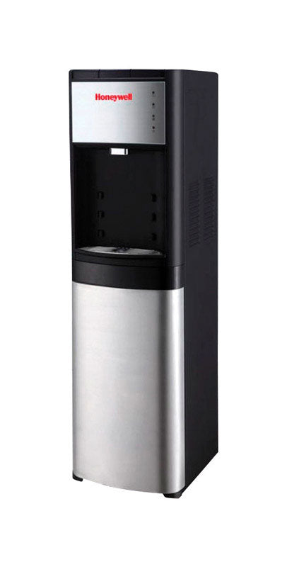 Honeywell 5 gal Black/Silver Free-Standing Water Dispenser Stainless Steel