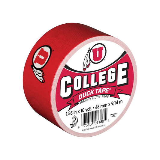 Duck College Logo Duct Tape High Performance 10 Yd. University Of Utah