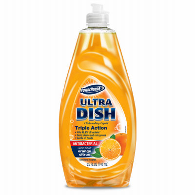 Ultra Dish Detergent, Anti-Bacterial, Fresh Scent, 25-oz. (Pack of 12)