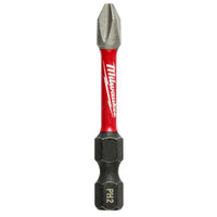 Milwaukee  SHOCKWAVE  Phillips  2   x 2 in. L Impact Power Bit  Steel  15 pc.