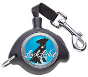Leash Locket Llbk-Sm1 Small Black Retractable Dog Leash