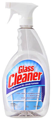 Glass Cleaner, 1-Qt. Spray (Pack of 12)