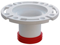 PVC Pipe Push Tite Closet Flange, Gasketed, 3-In.