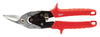 Milwaukee  10 in. Forged Alloy Steel  Left Serrated  Aviation Snips  22 Ga. 1 pk