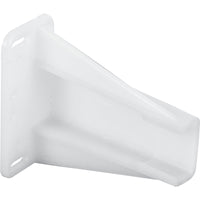 Prime Line Plastic/Nylon White Drawer Slide Track Bracket 1-3/16 x 2-9/16 x 2-15/16 in.