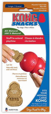 Peanut Butter Dog Treats, Fits in Kong Toys, Large