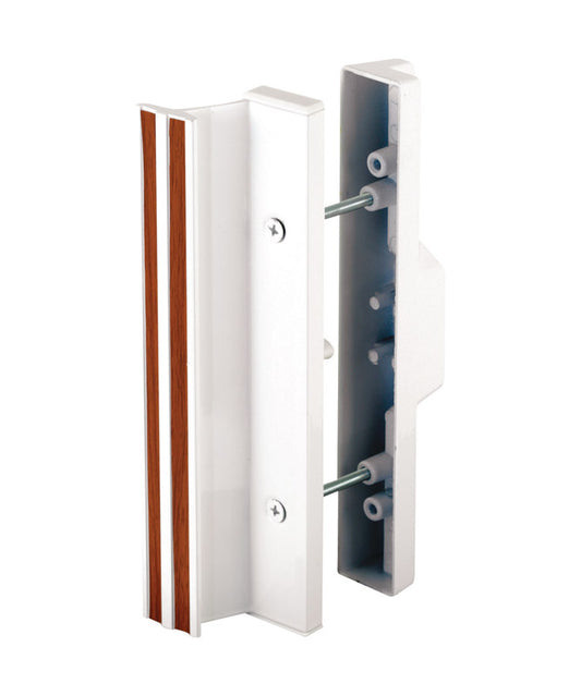 Prime-Line Wood Tone Steel Indoor and Outdoor Sliding Screen Door Latch/Pull