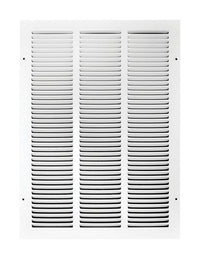 Ta Industries Air Return Grille 14 " X 20 " White Shrinkwrapped